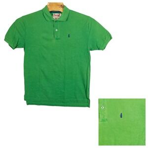 Coca‎ Cola Polo Shirt Mens XL Green 100% Cotton